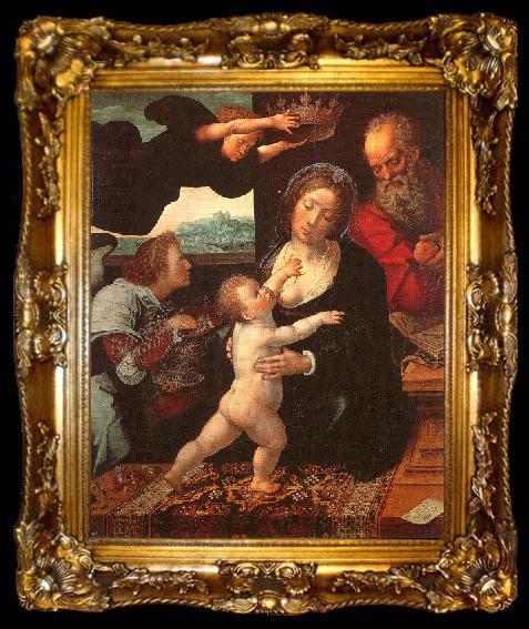 framed  Orlandi, Deodato Holy Family, ta009-2